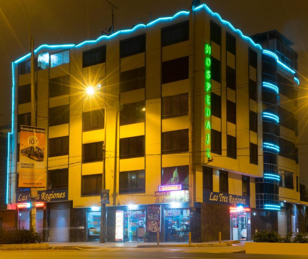 Hospedaje Las Tres Regiones Lima Dış mekan fotoğraf